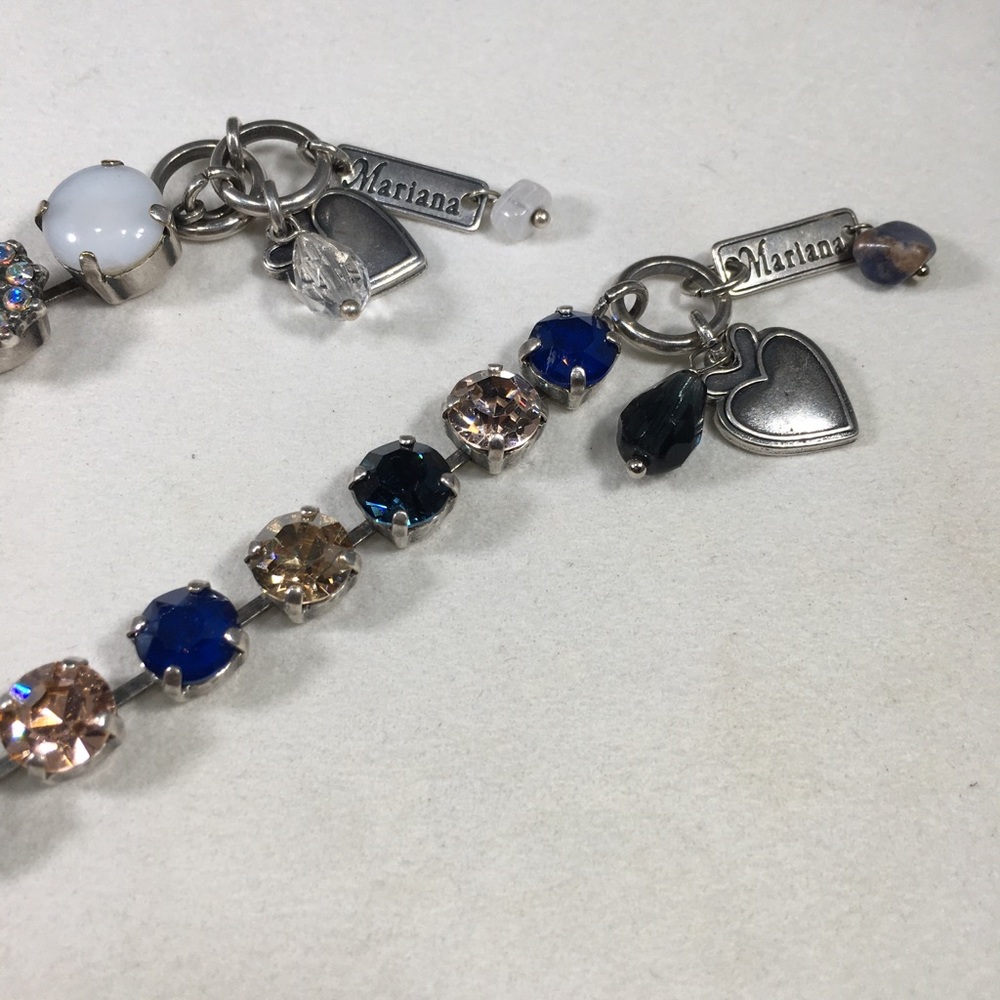 Two Mariana Swarovski crystal bracelets